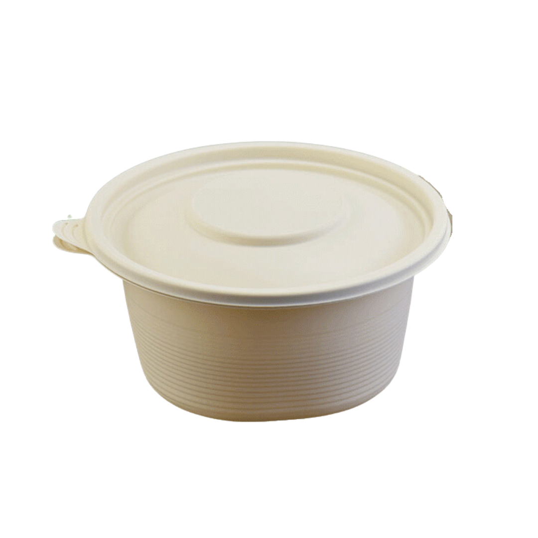Soup Bowl Disposable-Compostable Cornstarch Bowl-Go-Compost