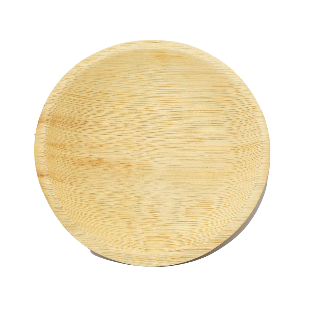 10” Round Areca Palm Leaf Plate
